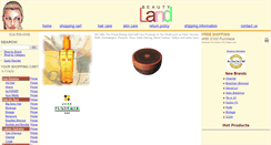 Desktop Screenshot of beautyland.com